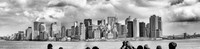 Manhattan Skyline Black and white