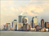 Manhattan Skyline Triptych A
