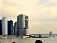 Manhattan Skyline Triptych C
