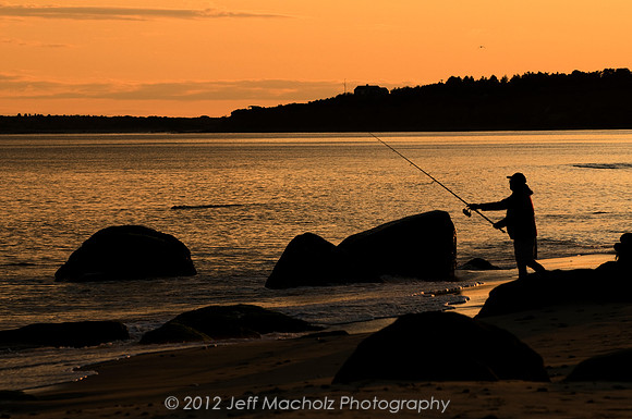 Last cast of the day