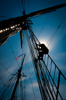 Climbing the Rigging