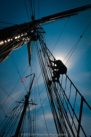 Climbing the Rigging